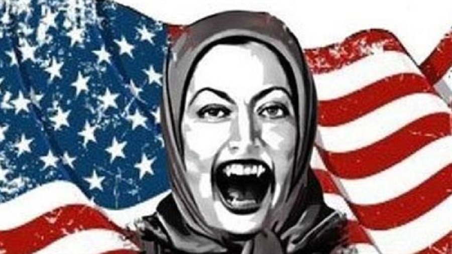 A picture posted by a follower of IranHatesMEK tag on Twitter