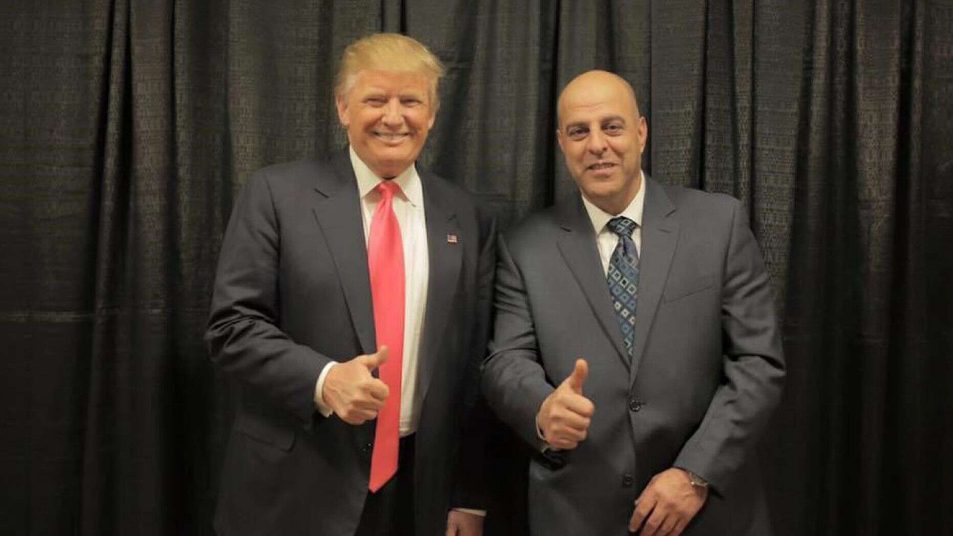 Amer Fakhoury President Trump at campain
