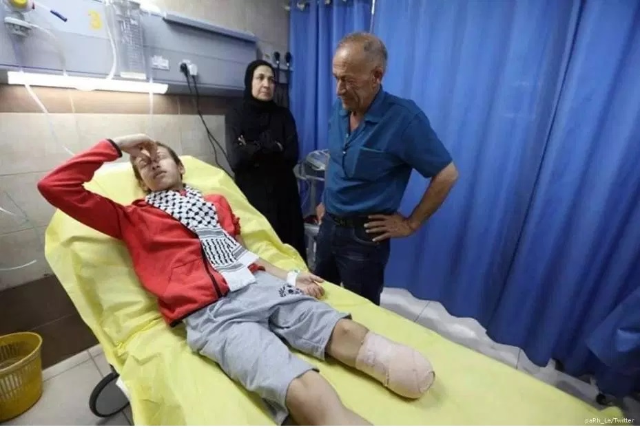 Disabled Gaza boy1