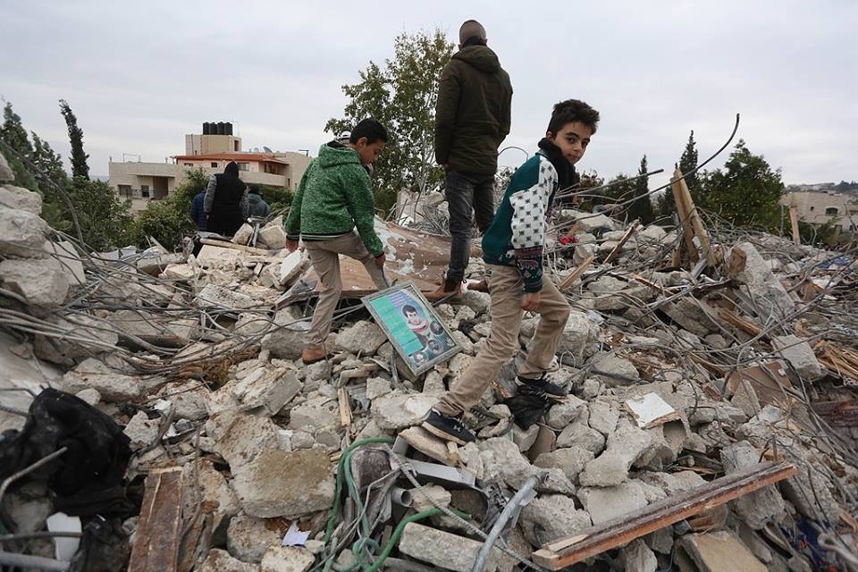 Palestinian houses demolished14