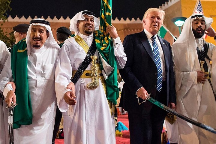 Trump saudis