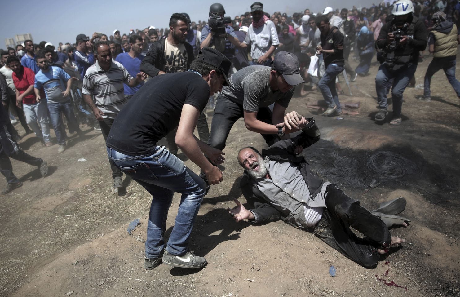 На фоне переноса посольства: сионисты массово убивают палестинцев