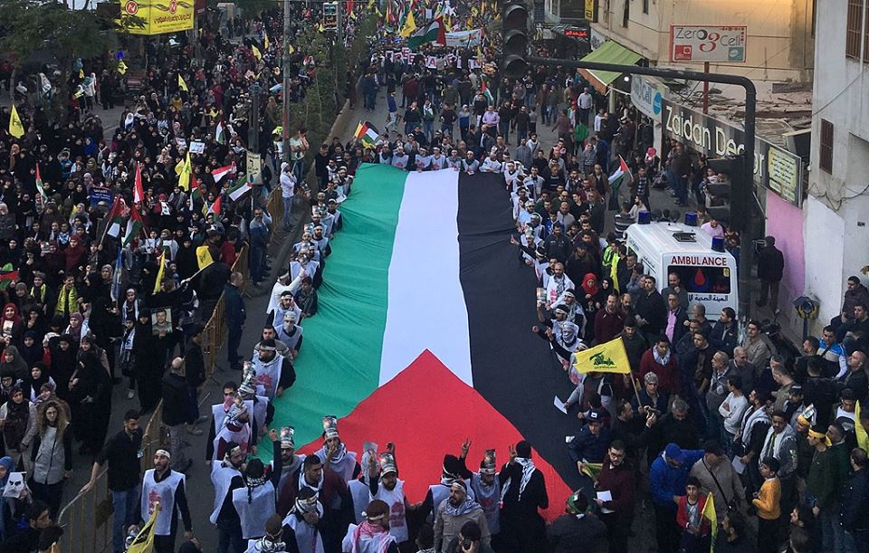 Ливан призывает поддержать Палестину
