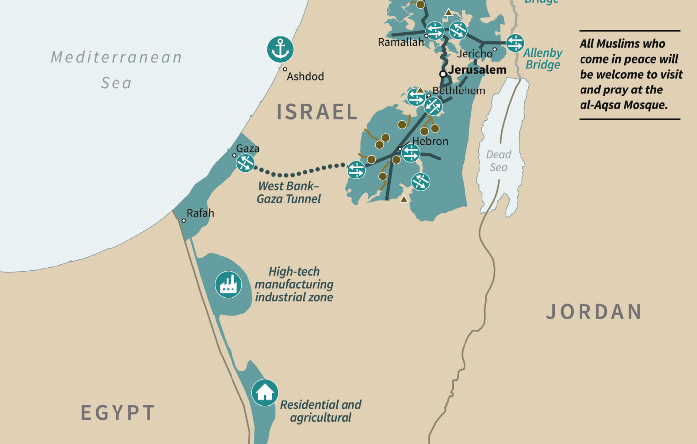 Американцы перекраивают карту Палестины