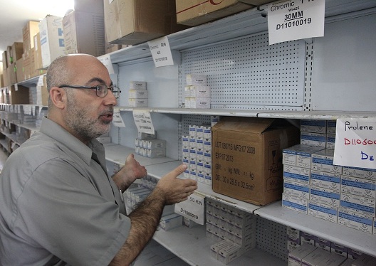 Кризис фармацевтической отрасли Сектора Газа