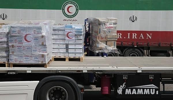 Иран посылает гуманитарную помощь в Сирию