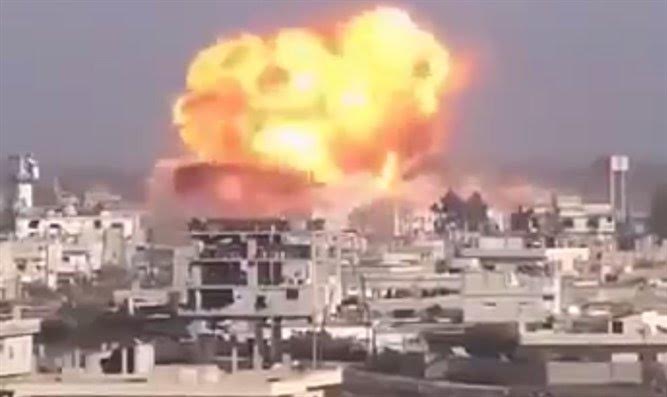 Израиль нанес очередной ракетный удар по территории Сирии