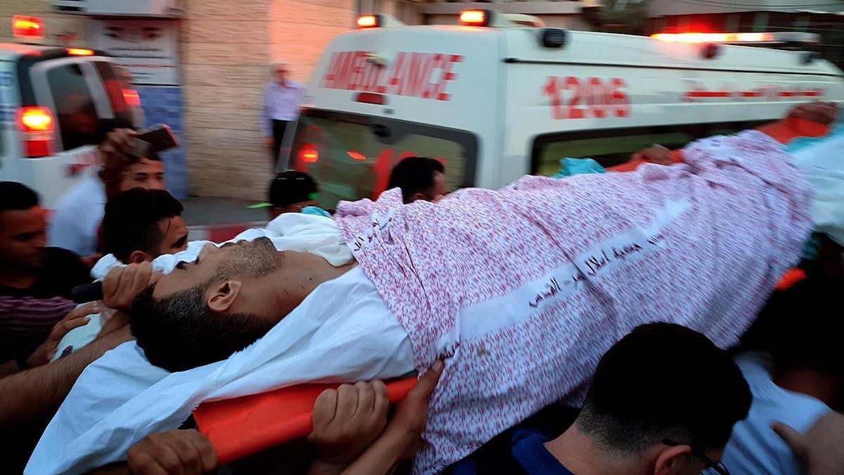 В ходе Марша Возвращения убит палестинский фельдшер