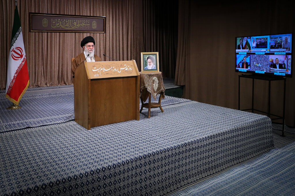 Видеообращение Верховного Лидера сейида Али Хаменеи по случаю Дня аль-Кудс