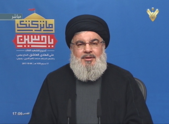 Сейид Наср-Аллах: «Помогая ДАИШ, США действуют против Ирана и Хизбаллы»