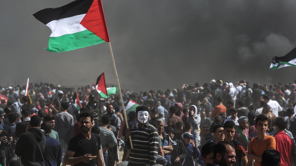 ЦАХАЛ использует боевые дроны против мирных палестинских протестующих на ЗБРИ