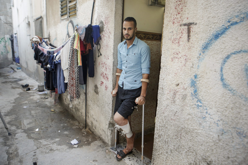 Судьба Мухаммада Моаза Файяда: раненые в Газе страдают от вторичных инфекций