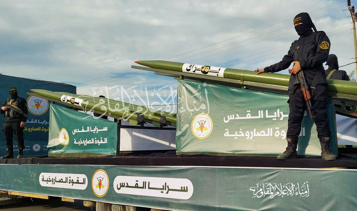 Военный парад: Бригады аль-Кудса продемонстрировали ракеты и другие вооружения